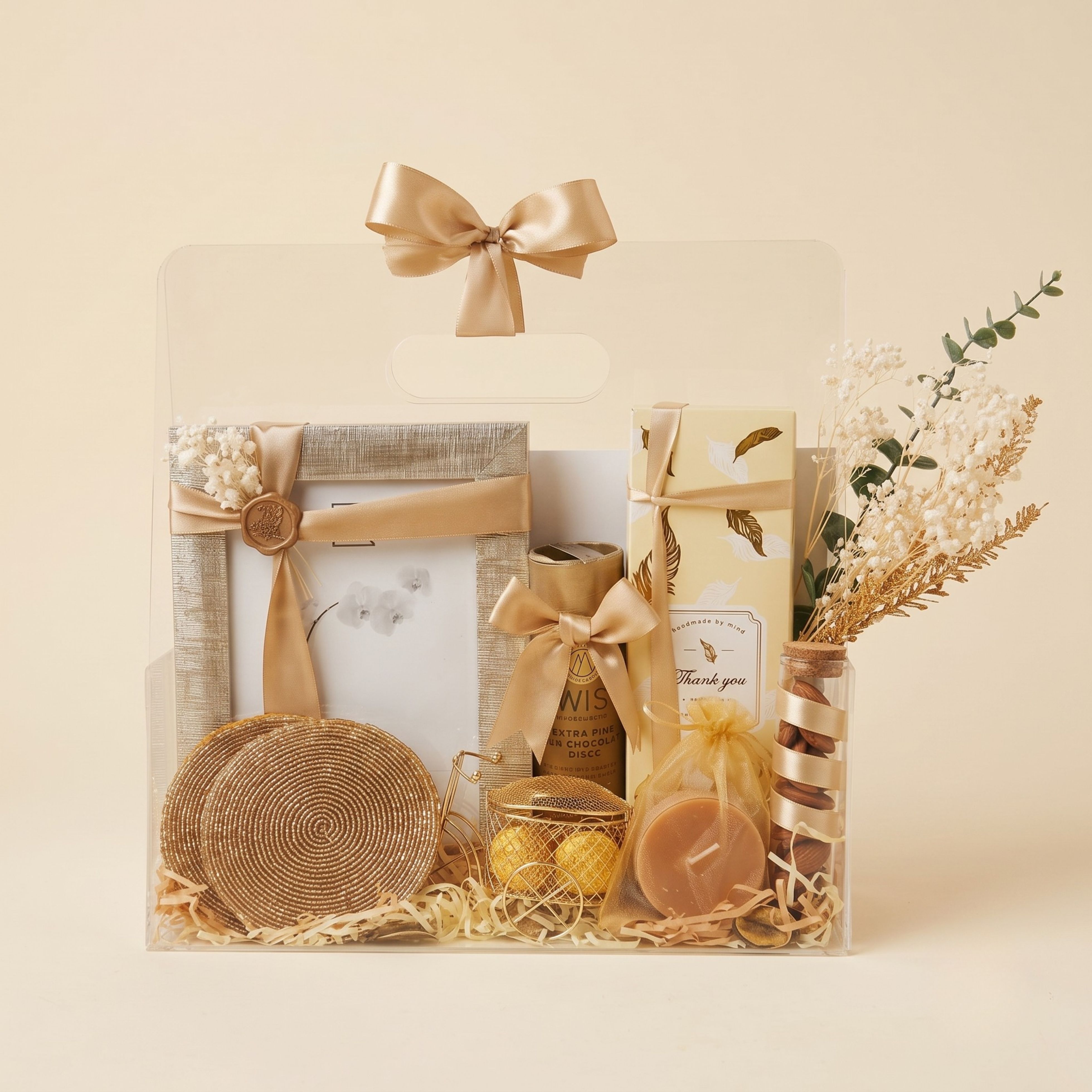 Elegant Golden Gift Hamper